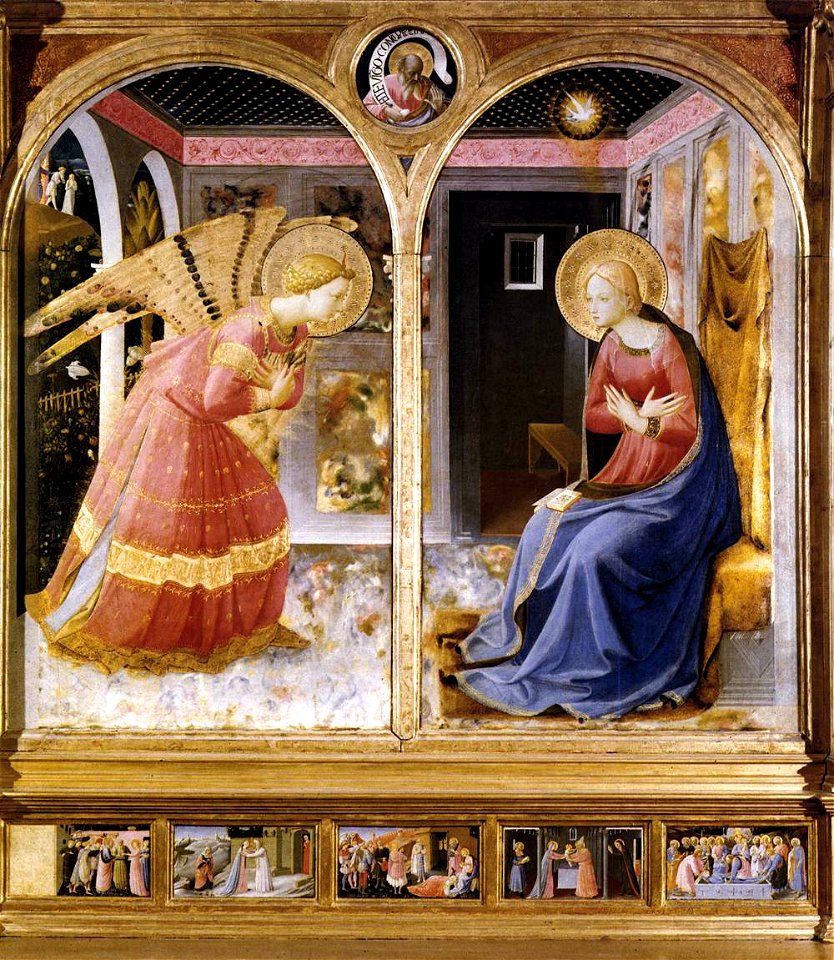Annunciation angelico valdarno