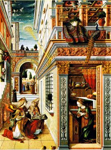 Annunciation closeup