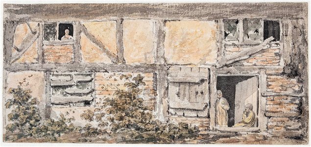Anon-Varley-98238 - study of a wall