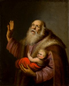 Anoniem (Noordelijke Nederlanden) - Simeon and the Christ Child - 229 - Mauritshuis