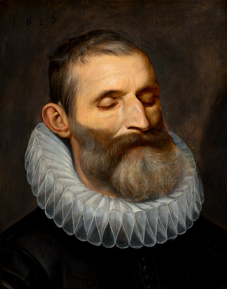 Anoniem (Zuidelijke Nederlanden) - Portrait of a Deceased Man - 227 - Mauritshuis