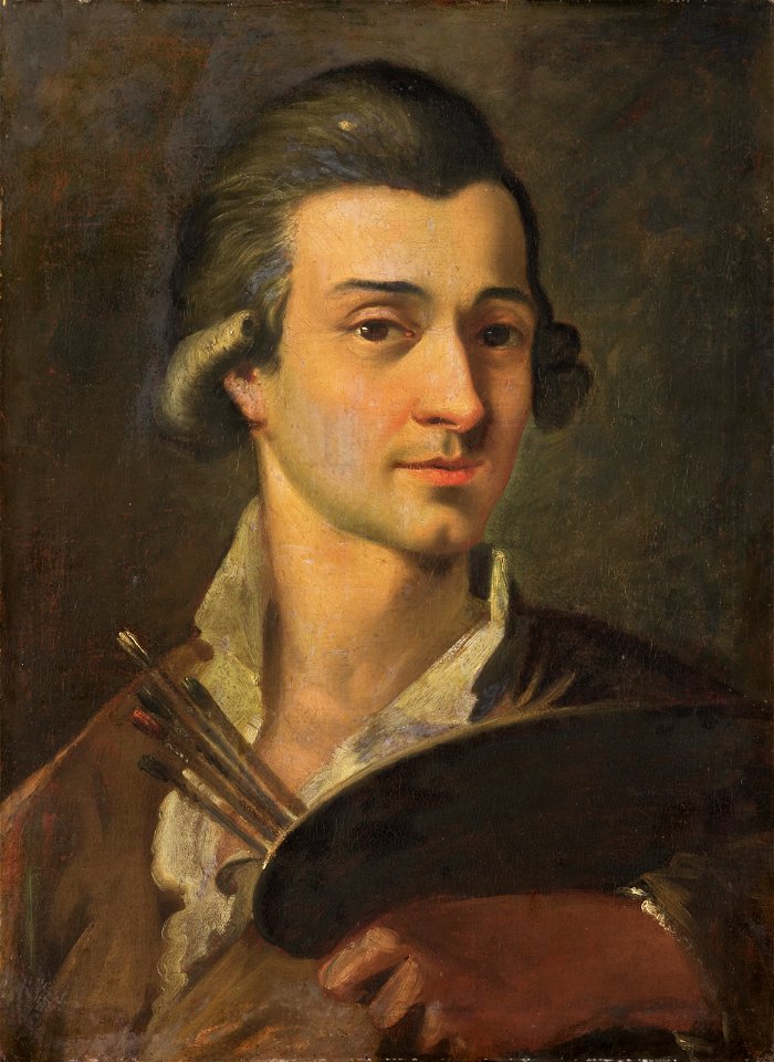 Anoniem - Portret van een schilder