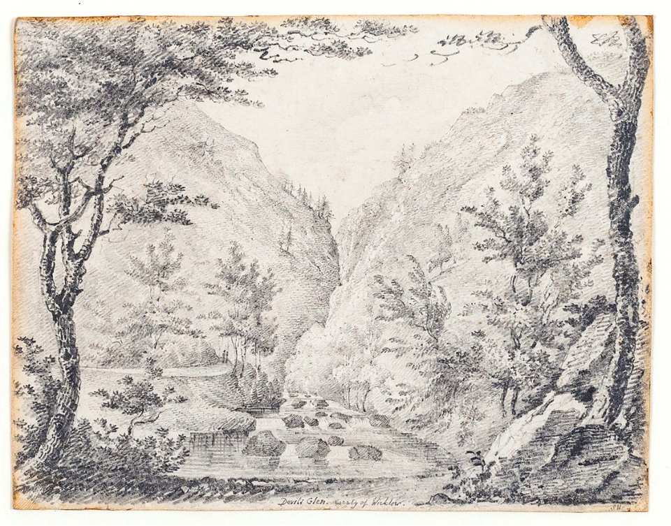 Anon - Devil’s Glen, County of Wicklow - early 19th century - Ireland-98297
