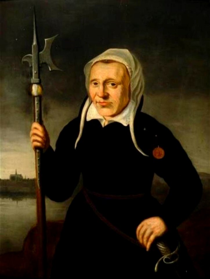Anoniem ca. 1630 - Portret van Kenau Simonsdr. Hasselaer (1526-1589) - os 75-338 - Frans Hals Museum
