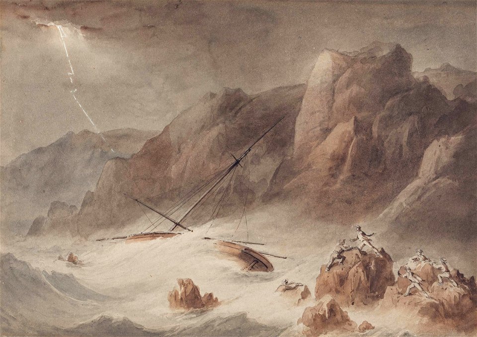 Anon-97943 - A terrible shipwreck - circa 1830
