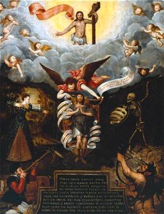 Anoniem Groot-Brittannië ca. 1596 - Allegorie van de mens - T05729 - Tate