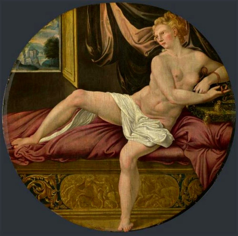 Anoniem Frankrijk 16e eeuw - Cleopatra - NG5762 - National Gallery