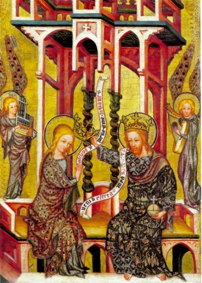 Anoniem Neurenberg ca. 1530 - Kroning van Maria - SG 443 - Städel Museum