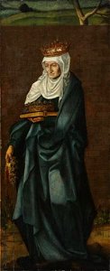 Anoniem Nederlanden (historische regio) ca. 1520 - Heilige Elisabeth van Hongarije - 6996 - Museum of Fine Arts, Budapest