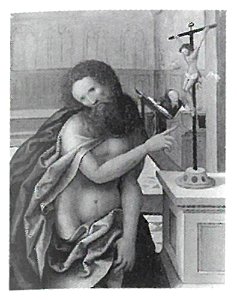 Anoniem Noordelijke Nederlanden (historische regio) eerste helft 16de eeuw - H. Hiëronymus - Gal.-Nr. 2665 - Staatliche Kunstsammlungen Dresden