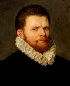 Anoniem Zuidelijke Nederlanden (historische regio) ca. 1580 - Portret van Gillis Mostaert I (1528-1598) - GG 767 - Kunsthistorisches Museum