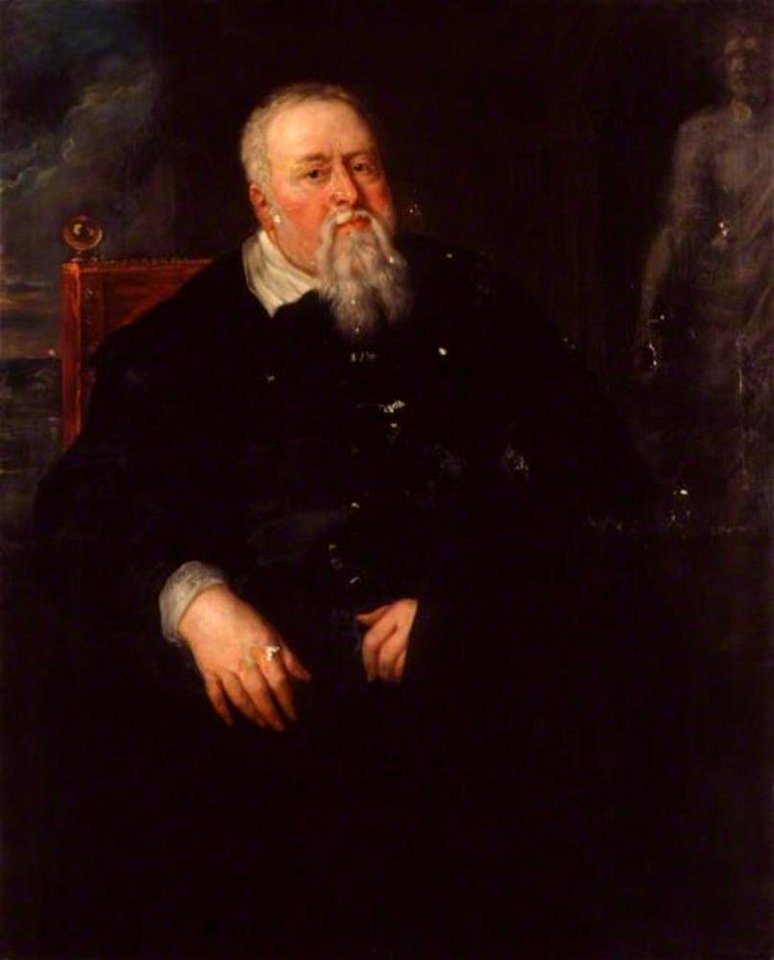 Anoniem Zuidelijke Nederlanden (historische regio) na 1631 naar Peter Paul Rubens - Portret van Theodore Turquet de Mayerne (1573-1655) - NG1652 - National Gallery