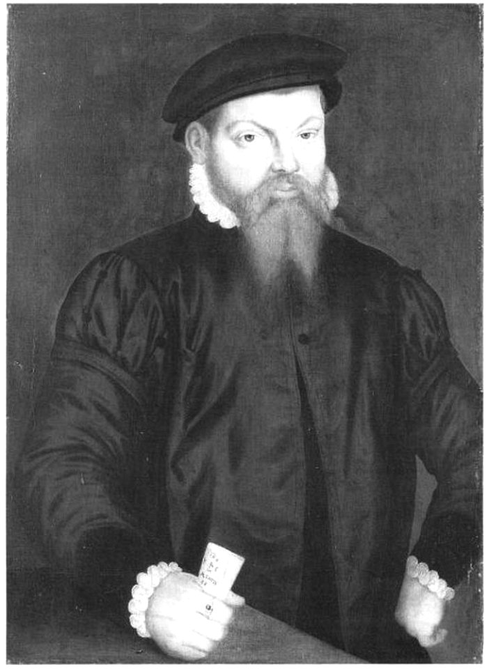 Anoniem West-Duitsland (hist.) 1566 gedateerd - Portret van een man - 1737 - Städel Museum