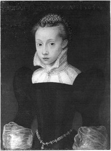 Anoniem Duitsland 1565 gedateerd - Portret van Margaretha von Holzhausen - 1738 - Städel Museum. Free illustration for personal and commercial use.
