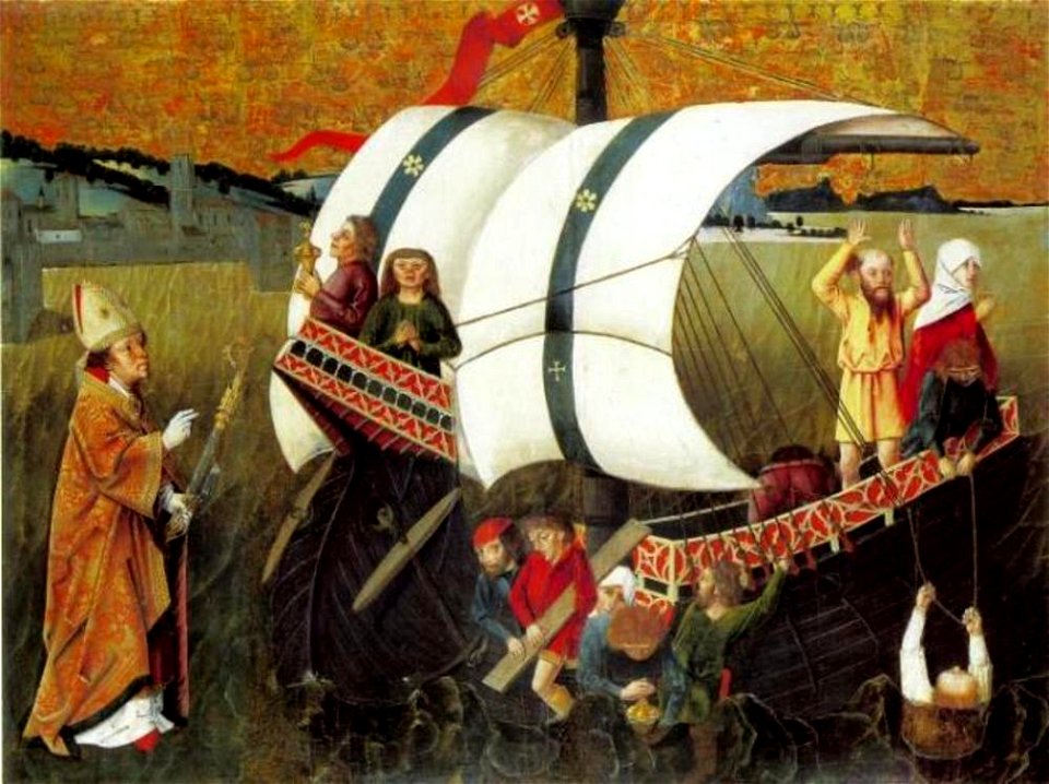 Anoniem Duitsland ca. 1480 - Scène uit de legende van de heilige Nicolaas - 2061 - Städel Museum