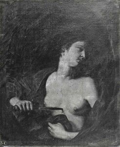 Anonimo - Morte di Lucrezia, Collezione Sforza-Cesarini