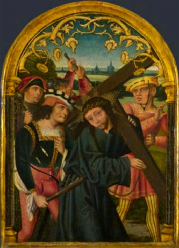 Anoniem Noord-Duitsland (landstreek) ca. 1490-1510 - Kruisdraging - NG2160 - National Gallery