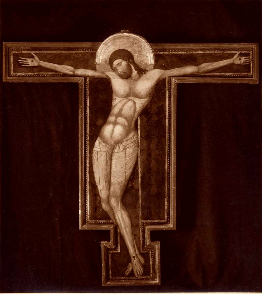 Anonimo fiorentino influenzato da Cimabue - Cristo crocifisso, Museo di Palazzo Vecchio