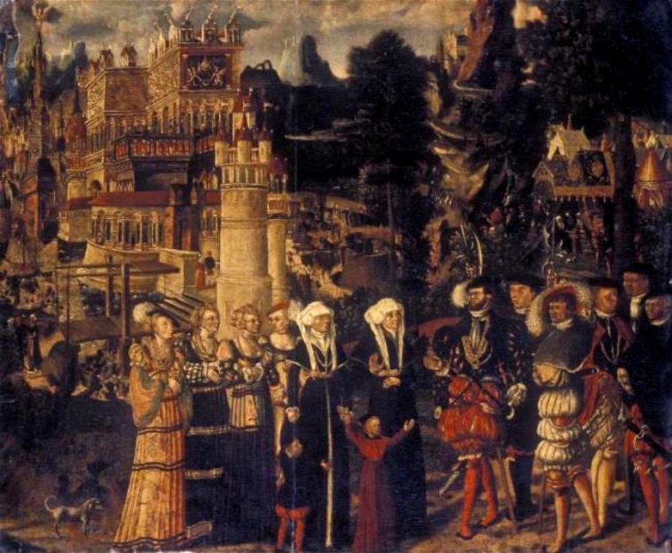 Anoniem Saksen (deelstaat) ca. 1530 - Historische scene - 2310 - Fitzwilliam Museum