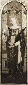 Anonimo veneto sec. XV XVI - Santa Giustina, Collezione J.B. Levy