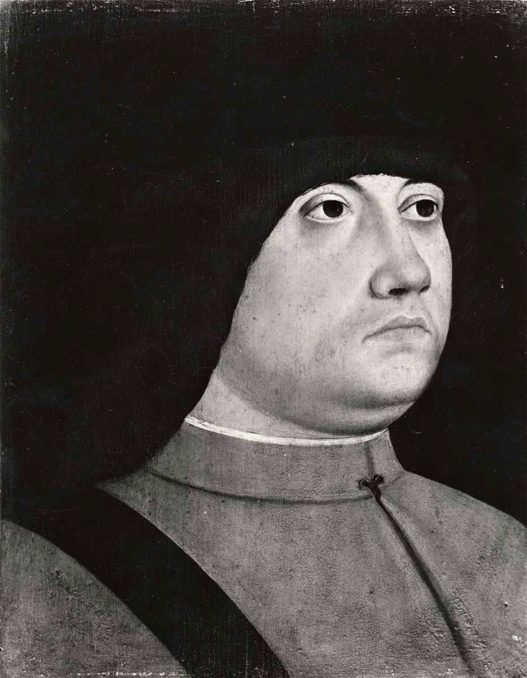 Anonimo veneto sec. XV - Ritratto maschile, Museo Poldi Pezzoli