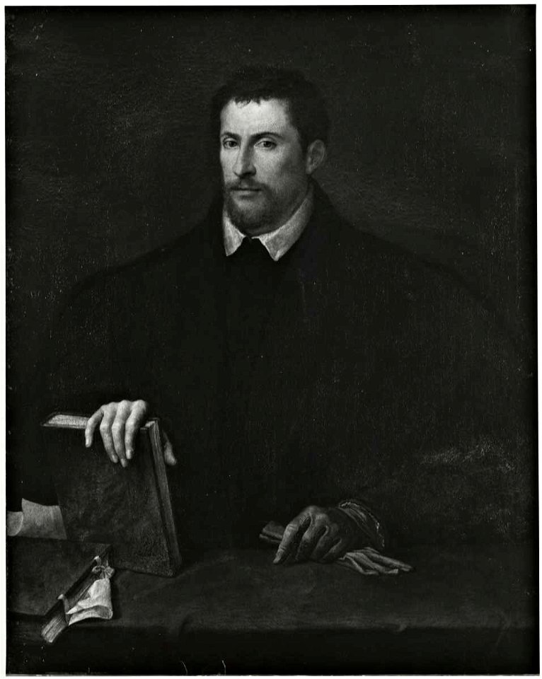 Anonimo veneto sec. XVI - Ritratto di Ippolito Riminaldi, inv. 694