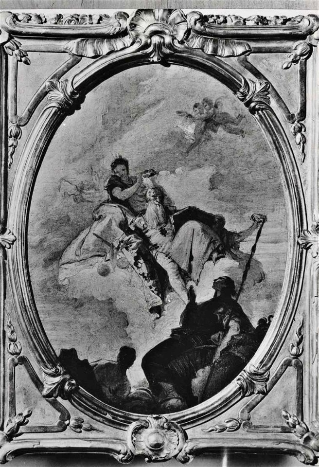 Anonimo sec. XVIII - Incoronazione del poeta Geresio Soderini, Ubicazione sconosciuta