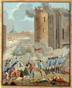 Anonyme - Prise de la Bastille, le 14 juillet 1789 (P742) - P742 - Musée Carnavalet