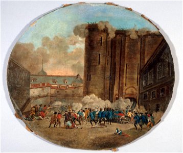 Anonyme - Prise de la Bastille, le 14 juillet 1789 (P707-1) - P707-1 - Musée Carnavalet