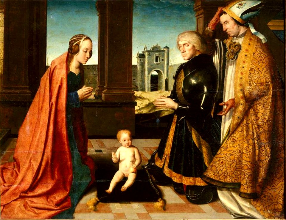 Anonyme-Adoration de l'Enfant
