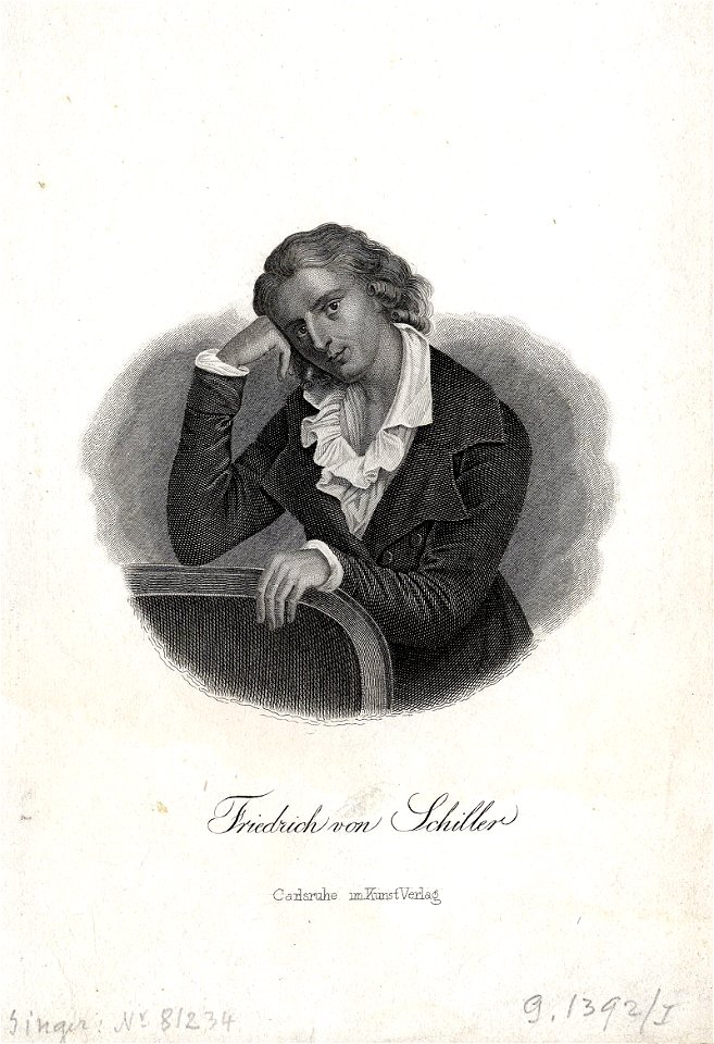 Anonymes Schiller-Bildnis c1840 ubs G 1392 I
