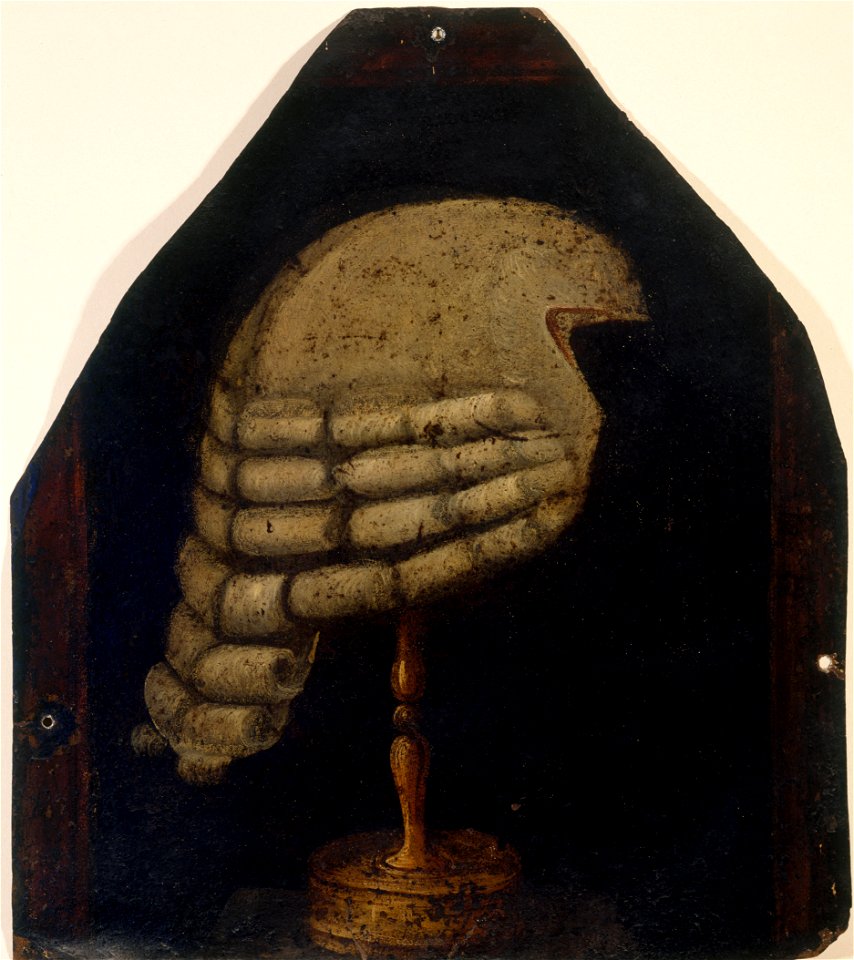 Anonymous - A la perruque à marteaux. Enseigne de perruquier. Paris - EN17 - Musée Carnavalet