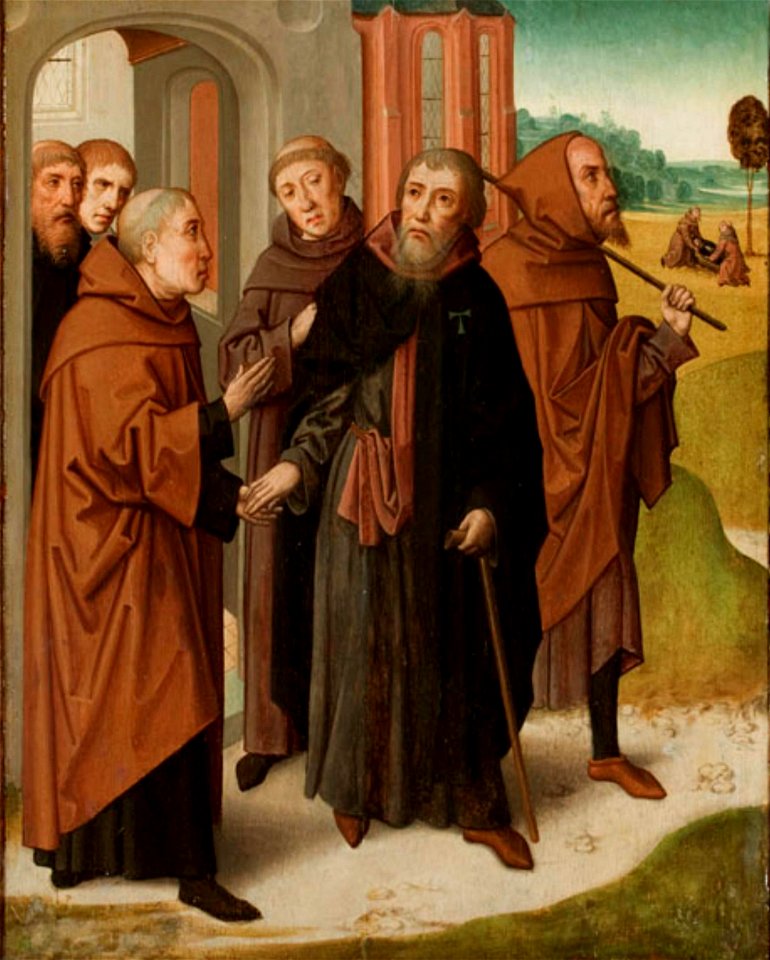 Anonymous (Northern Netherlands) the departure of Saint Anthony