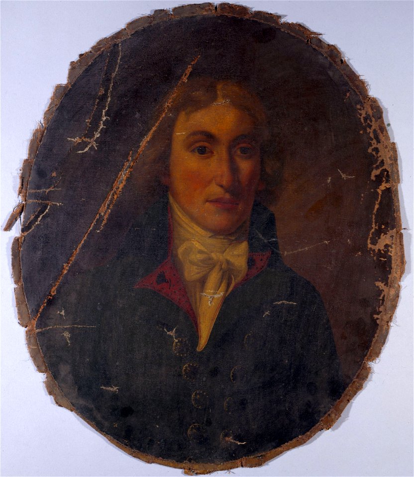 Anonyme - Portrait d'homme d'époque révolutionnaire (P1292) - P1292 - Musée Carnavalet