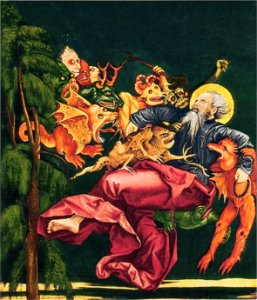 Anonymous (Upper Rhine) Saint Anthony, tormented by demons