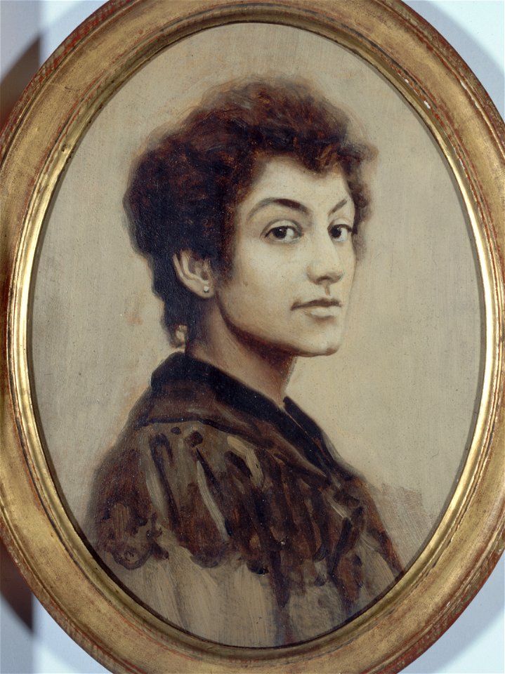 Anonyme - Portrait de Gabrielle Sand-Palazzi - D 89.204 - Musée de la Vie romantique