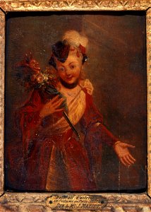 Anonymous - Actrice en costume de la Folie, vers 1730 - P702 - Musée Carnavalet