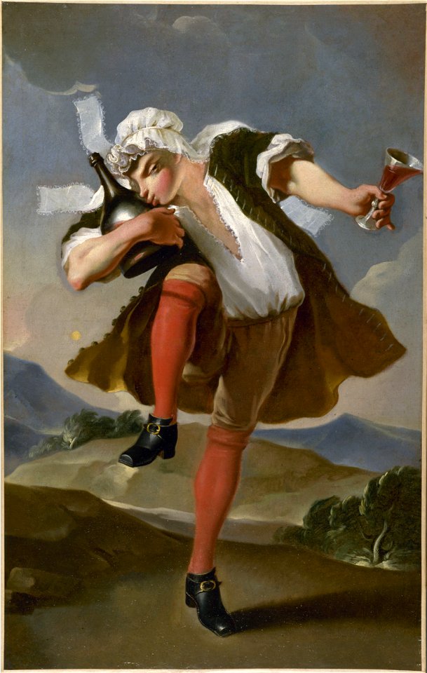 Anonymous - A la bonne bouteille. Enseigne de marchands de vin, Paris - EN4 - Musée Carnavalet