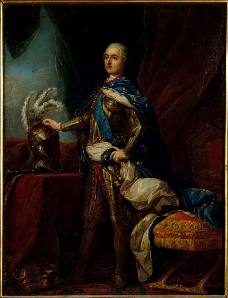 Anonyme - Portrait de Louis XV - PPP2524 - Musée des Beaux-Arts de la ville de Paris