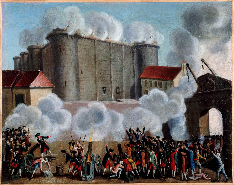 Anonyme - Prise de la Bastille, le 14 juillet 1789 (P804) - P804 ...