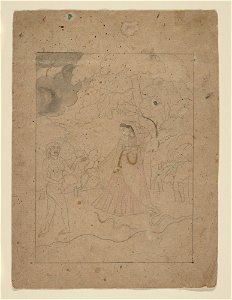 Anonymous - Abhisarika Nayika (Heroine Braving the Night) - 2008.359.34 - Metropolitan Museum of Art