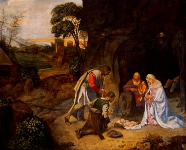Anonymous - Anbetung der Hirten - GG 1835 - Kunsthistorisches Museum