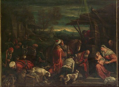 Anonymous - Anbetung der Könige - GG 4311 - Kunsthistorisches Museum