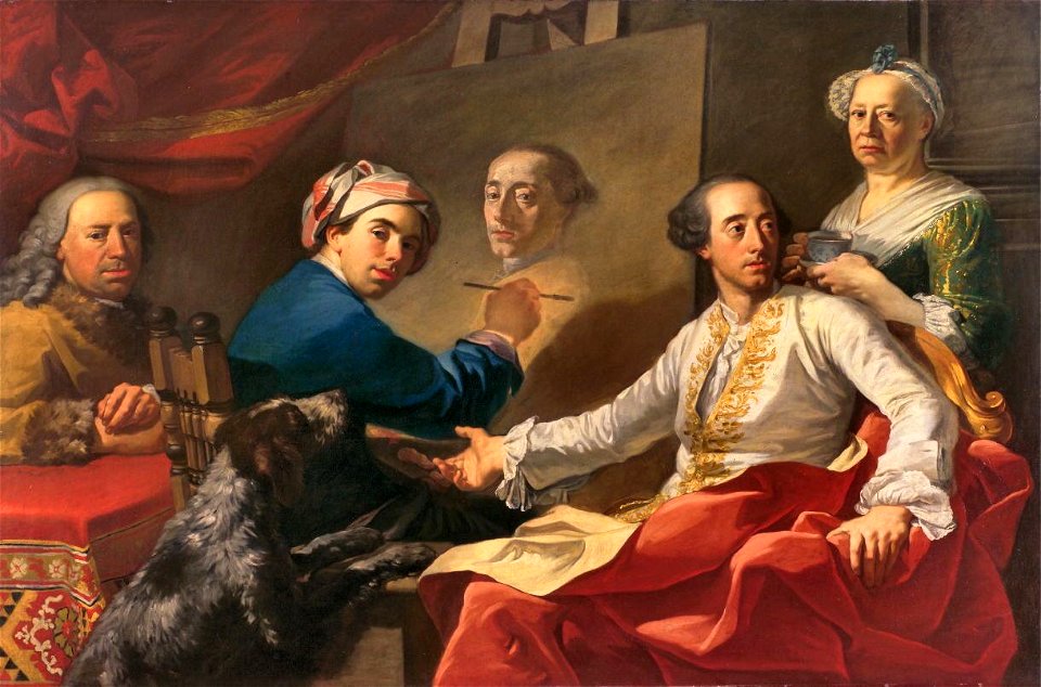 A Group Portrait, ca. 1755