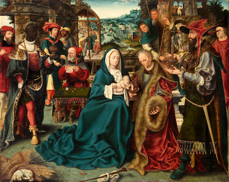 Anonymous - Anbetung der Könige - GG 1013 - Kunsthistorisches Museum