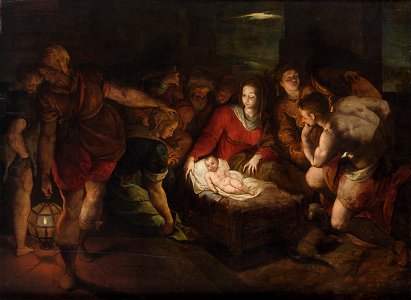 Anonymous - Anbetung der Hirten - GG 7010 - Kunsthistorisches Museum
