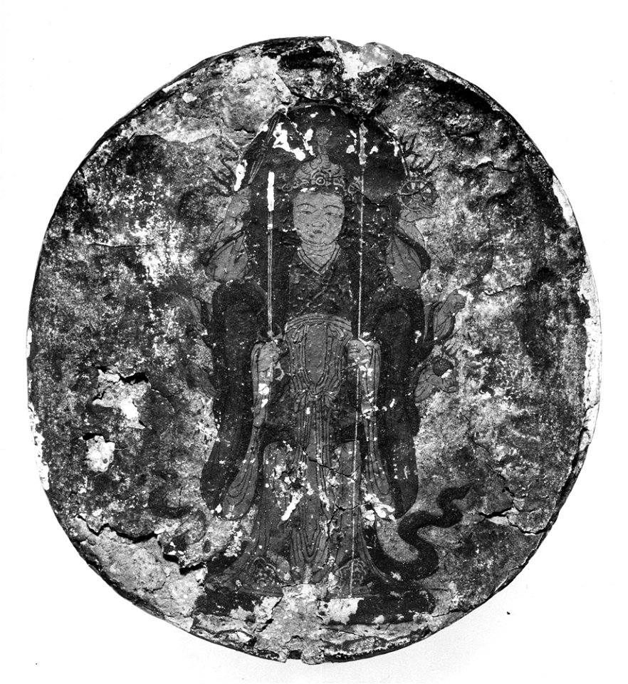 Anonymous - Benzaiten and Ugajin (Japanese Rice Deity) - 51.60 - Metropolitan Museum of Art