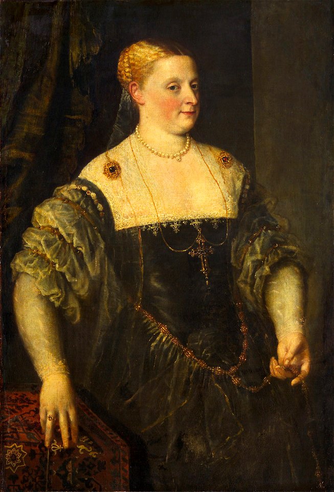 Anonymous - Bildnis einer vornehmen Dame - GG 33 - Kunsthistorisches Museum
