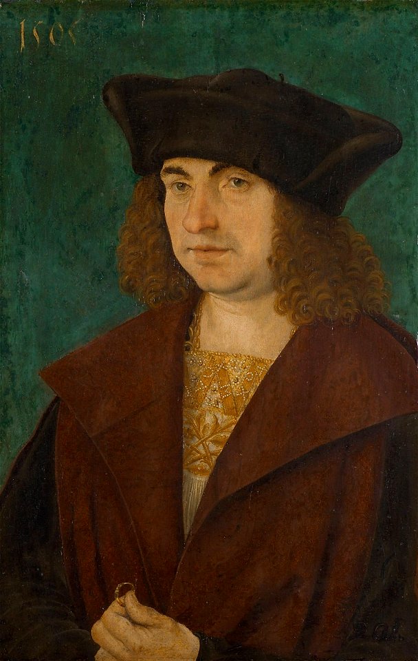 Anonymous - Bildnis eines Mannes mit Ring - GG 2182 - Kunsthistorisches Museum