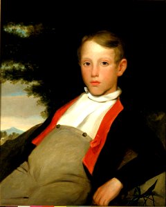 Anonymous - Boy in a Landscape - 1973.152.1 - Smithsonian American Art Museum